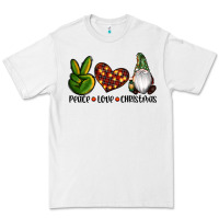 White peace love gnomes christmas Premium Tee - RanaPortraitStore