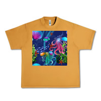 Peanut Butter undersea Urban Heavy Tee - BundleAndBundleShop