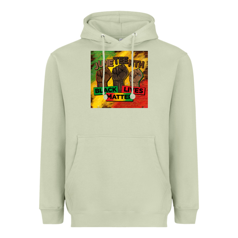 Juneteenth Black Lives Matter Mug  Coaster Heavyweight Hoodie by BarkalooDesign | Teevron
