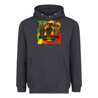 Smoke juneteenth black lives matter mug  coaster Heavyweight Hoodie - BarkalooDesign