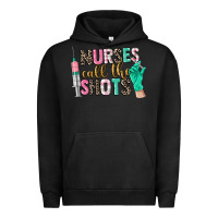 Pigment Black nurses call the shots Urban Hoodie - CowGirlArtShop