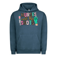 Pigment Midnight Navy nurses call the shots Urban Hoodie - CowGirlArtShop