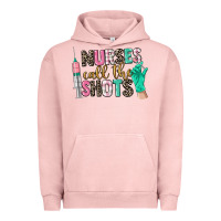 Pigment Salmon nurses call the shots Urban Hoodie - CowGirlArtShop