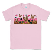 Bubblegum Pink yorkie dogs Classic Tee - Jasminsmagicworld