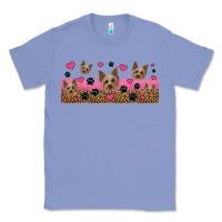 Colony Blue yorkie dogs Classic Tee - Jasminsmagicworld