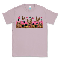 Lilac yorkie dogs Classic Tee - Jasminsmagicworld