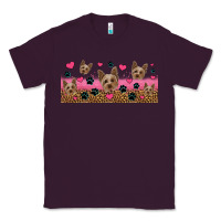 Plum yorkie dogs Classic Tee - Jasminsmagicworld