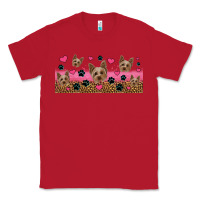 Red yorkie dogs Classic Tee - Jasminsmagicworld