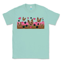 Seafoam yorkie dogs Classic Tee - Jasminsmagicworld