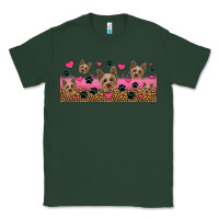 Sports Green yorkie dogs Classic Tee - Jasminsmagicworld