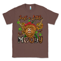 Chestnut Just a Little Moody Classic Tee - CowhideDigitalArt