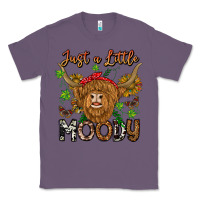 Lavender Just a Little Moody Classic Tee - CowhideDigitalArt