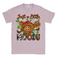 Lilac Just a Little Moody Classic Tee - CowhideDigitalArt