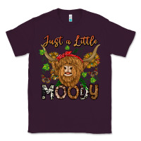 Plum Just a Little Moody Classic Tee - CowhideDigitalArt