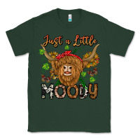 Sports Green Just a Little Moody Classic Tee - CowhideDigitalArt