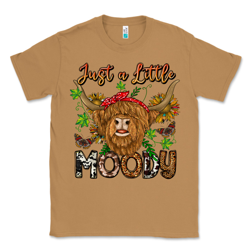 Just A Little Moody Classic Tee by CowhideDigitalArt | Teevron