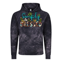 Cloud Black simply blessed Vintage Hoodie - JahusDesignShop