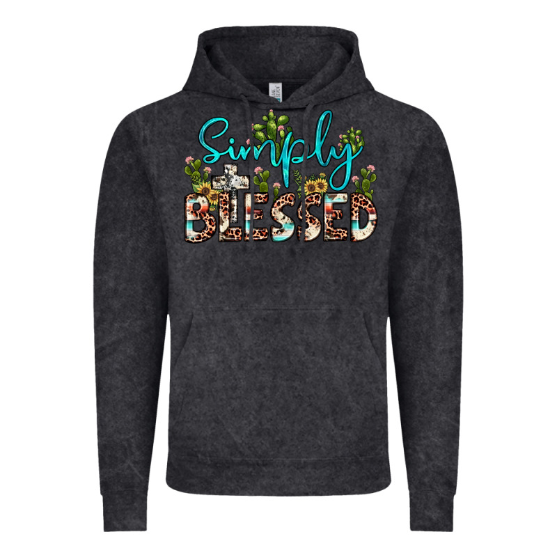 Simply Blessed Vintage Hoodie by JahusDesignShop | Teevron