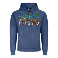 Vintage Denim simply blessed Vintage Hoodie - JahusDesignShop