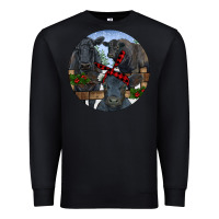 Black Black Angus Family Premium Sweatshirt - RanaPortraitStore