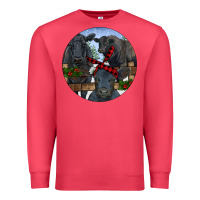 Cardinal Black Angus Family Premium Sweatshirt - RanaPortraitStore