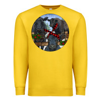 Lemon Black Angus Family Premium Sweatshirt - RanaPortraitStore