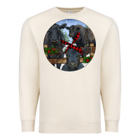 Sandshell Black Angus Family Premium Sweatshirt - RanaPortraitStore