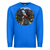 True Royal Black Angus Family Premium Sweatshirt - RanaPortraitStore