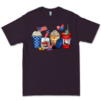 Plum 4th of july coffee cups Premium Tee - Zillion Design Studio