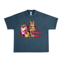 Midnight Navy i meow you Urban Heavy Tee - AdoDesignShop