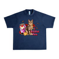 Navy i meow you Urban Heavy Tee - AdoDesignShop