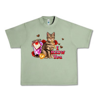 Oil Green i meow you Urban Heavy Tee - AdoDesignShop