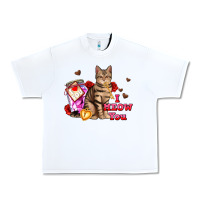White i meow you Urban Heavy Tee - AdoDesignShop