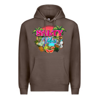Coffee Salty vibes summer Premium Hoodie - NancyCooperArtShop