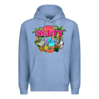 Colony Blue Salty vibes summer Premium Hoodie - NancyCooperArtShop