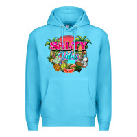 Ocean Blue Salty vibes summer Premium Hoodie - NancyCooperArtShop