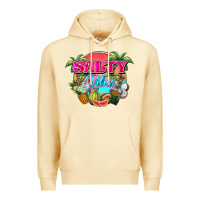 Pina Colada Salty vibes summer Premium Hoodie - NancyCooperArtShop