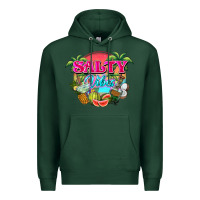 Sports Green Salty vibes summer Premium Hoodie - NancyCooperArtShop