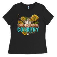 Black born and raised country tbw Ladies Tee - texasbilliewilder