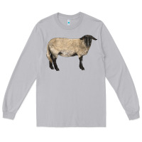 Moon Dust Suffolk Sheep Long Sleeve Tee - LillyAllenDesigns