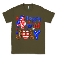 Army Green happy 4th of july Classic Tee - NancyCooperArtShop