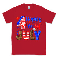 Red happy 4th of july Classic Tee - NancyCooperArtShop