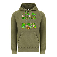 Vintage Olive personalized st. patrick's day pencils Vintage Hoodie - Artiststas