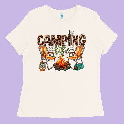 Ladies Tee camping life