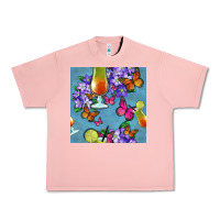 Salmon butterfly cocktail Urban Heavy Tee - BundleAndBundleShop