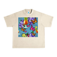 Butterfly Cocktail Urban Heavy Tee | Teevron