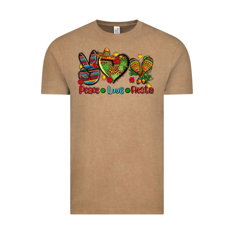Peace Love Fiesta Ado Vintage Tee by AdoDesignShop | Teevron