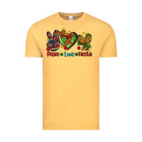 Vintage Mustard peace love fiesta ado Vintage Tee - AdoDesignShop