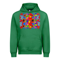 Emerald Autism brushstrokes Urban Hoodie - CowGirlArtShop