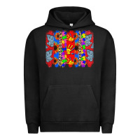 Pigment Black Autism brushstrokes Urban Hoodie - CowGirlArtShop